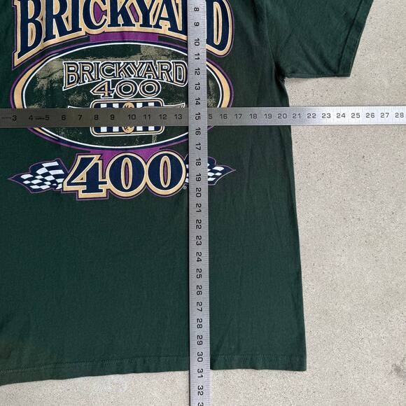 Vintage Brickyard 400 Indianapolis Motor Speedway Nascar Racing Shirt Size Large - Picture 5 of 8